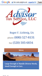 Mobile Screenshot of advisortax.com